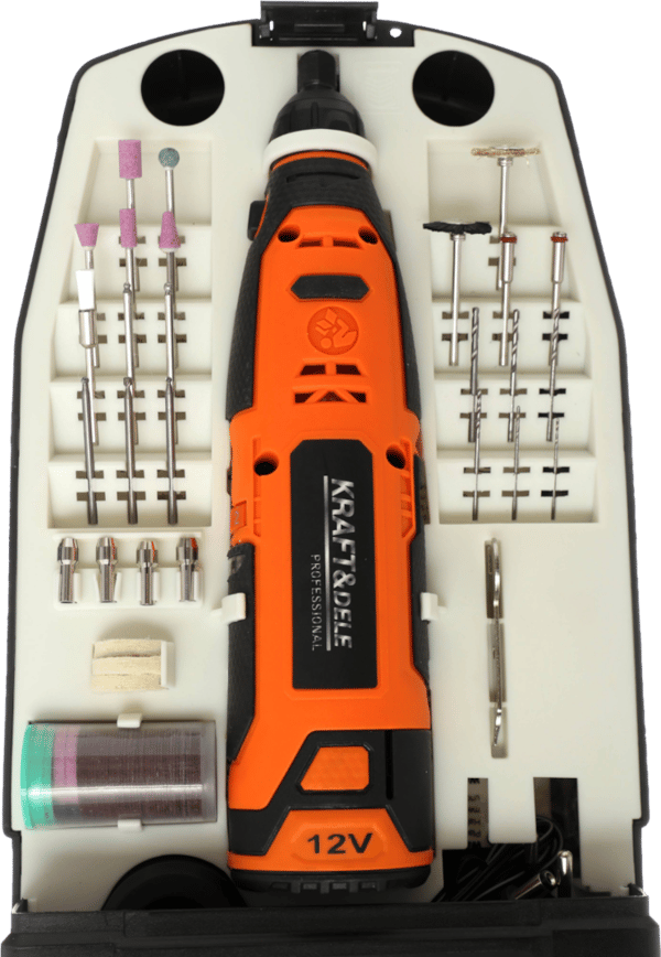 Mini-sliber 12V + tilbehør KD1669
