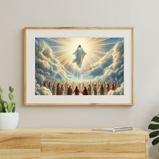 DIAMANTMOSAIK - HELLIGE BILLEDER AF JESU OPSTIGNING