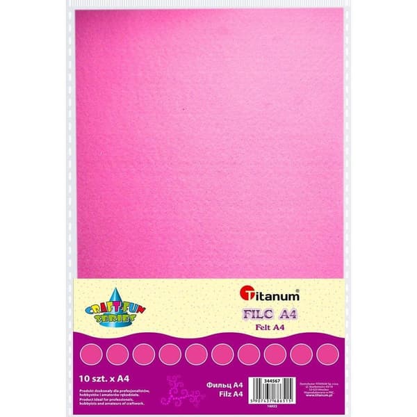 Huopa A4 pinkki 10 kpl