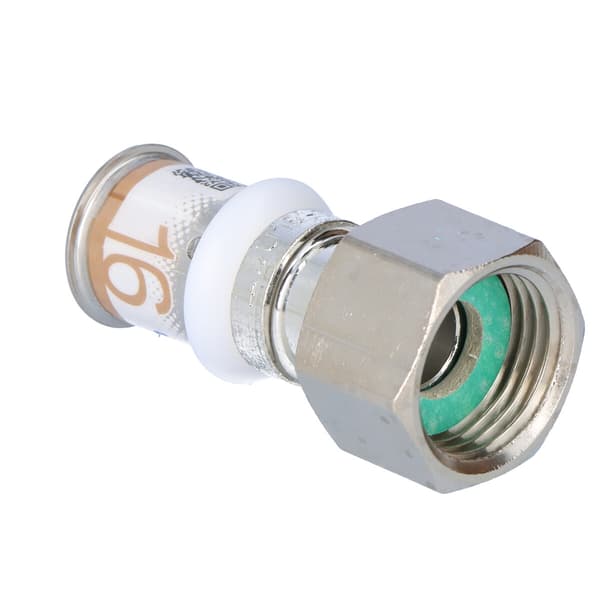 Uponor S-Press Plus 16-G1/2"SN bevægelig møtrikforbindelse