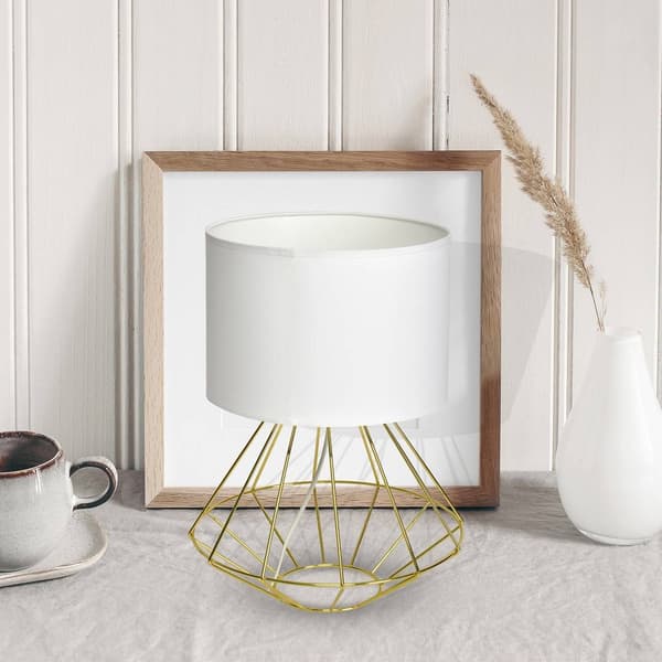 LUPO bordlampe hvidguld E27