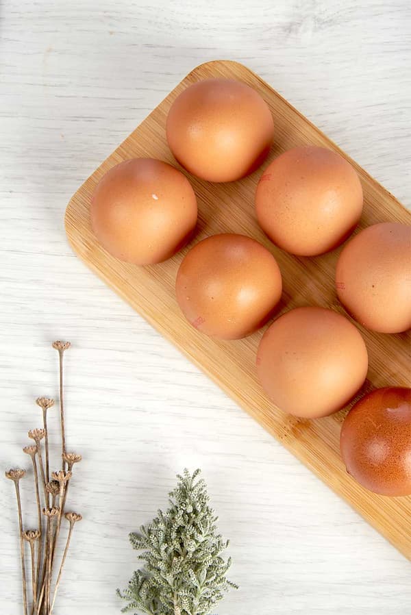 Bambubräda för 12 ägg 30x11 cm