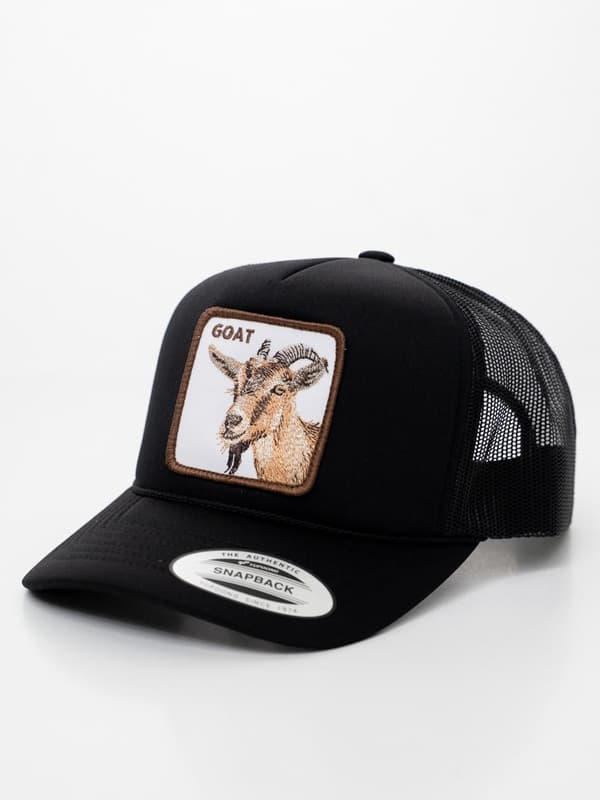 MyStars Goat Uni -musta trucker-lippis
