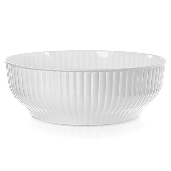 Vit köksbolle 30 cm, 5 l