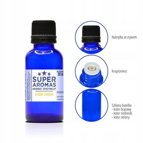 Superaromas Sød Ananas Madsmag 30ml