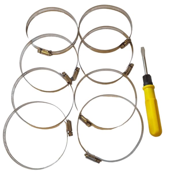 Nippusiteet 91-114 mm 8 kpl