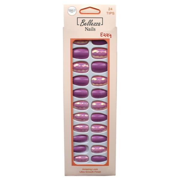 3D HOLO KUNSTIGE NEGLESPIDSER - 24 stk. - E224