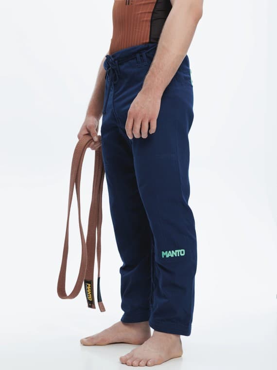 Manto Kimono/GI BJJ Herrestigning 2.0 Blå A3