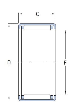NEULALAAKERI B1212 TORRINGT 19.05x25.4x19.05
