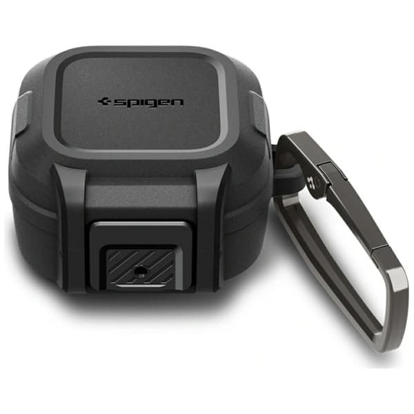 Spigen Lock Fit-etui til Samsung Galaxy Buds4 / Buds4 Pro, sort