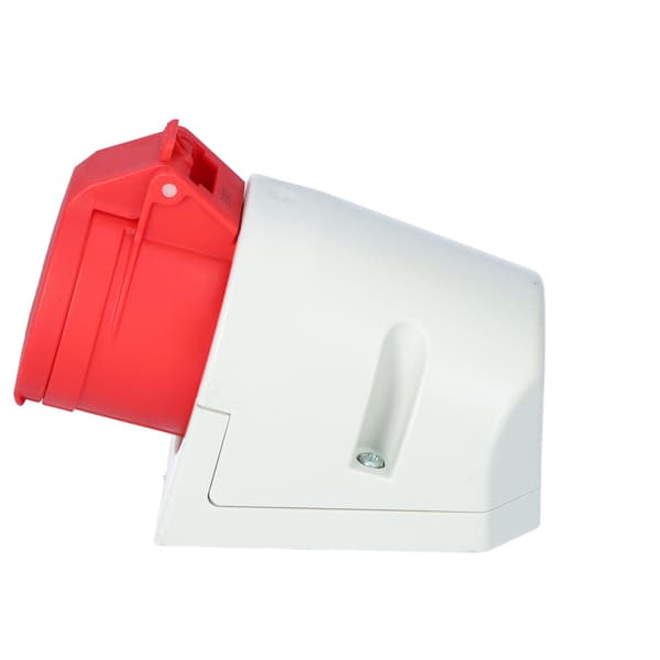 Fast stikkontakt 16A 400V 3P+Z+N IP44