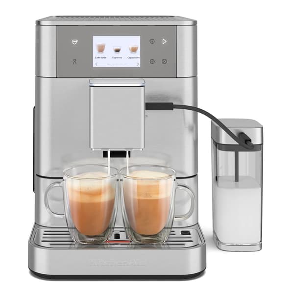KitchenAid KF7 automatisk kaffemaskine KitchenAid Farve: Børstet stål