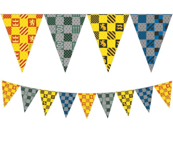 Banner Harry Potter Hogwarts Huse flag