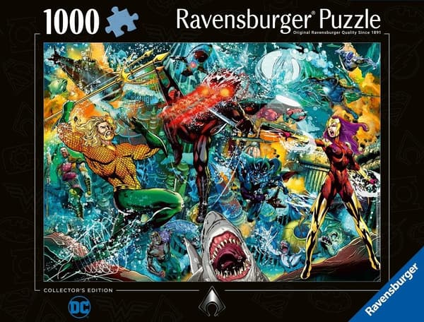 2D-puslespil: Aquaman 1000 brikker
