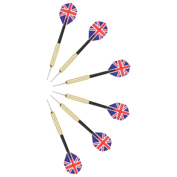 vidaXL Professionel Sisal Dartskive med Skab og 6 Dartpile