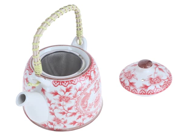 Keramisk elkedel med infuser