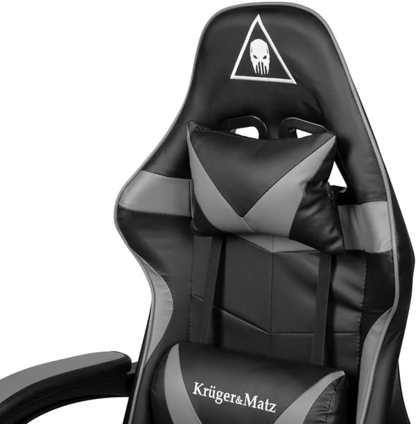 Kruger & Matz GX-150 Sort/Grå Gamingstol