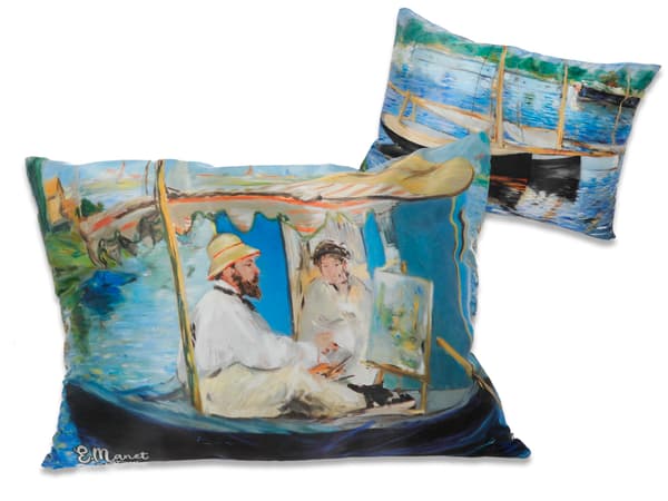 Fyldt/lynlåspude - E. Manet (CARMANI)