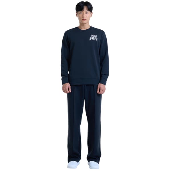 Under Armour Rival Terry Graphic Crew L herrtröja
