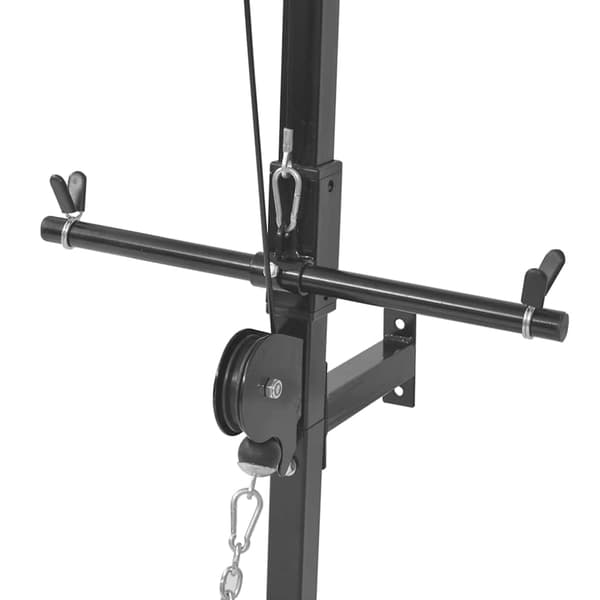 vidaXL Övre och nedre väggmonterad pull-up-stång