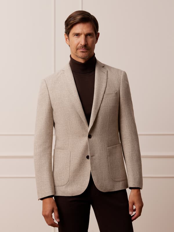 BEIGE BLAZER TURIN 182/100