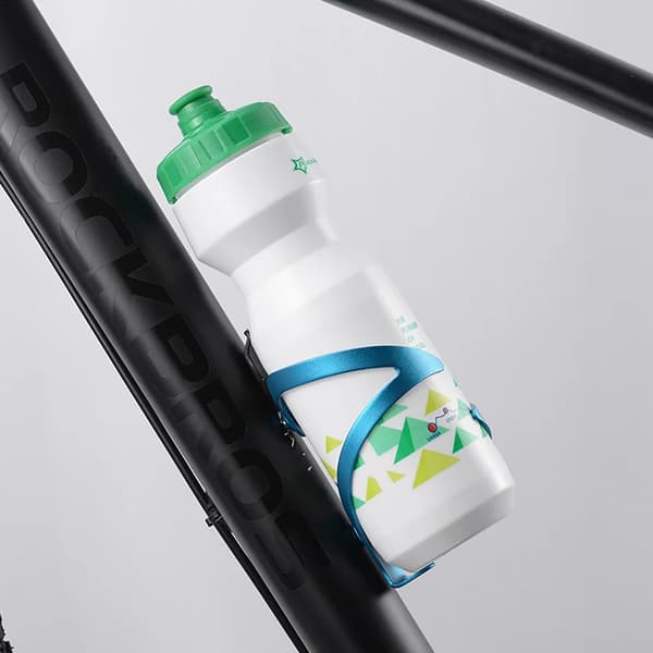 Cykelflaskhållare i aluminium - blå