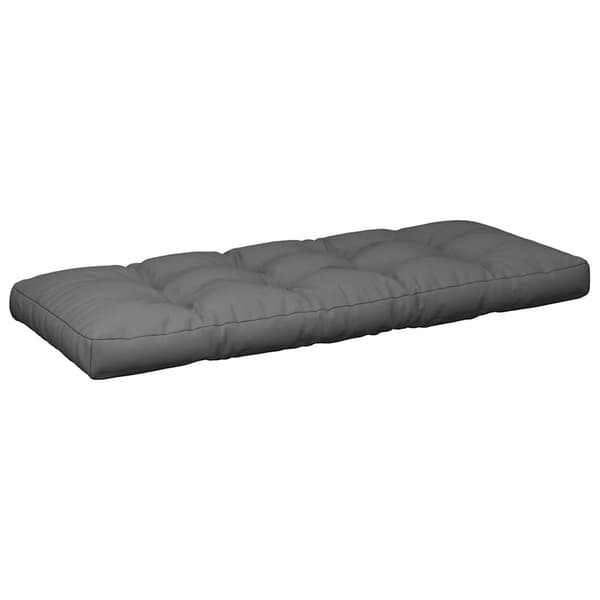 vidaXL Pallsoffkuddar, 2 st, Antracit, Tyg