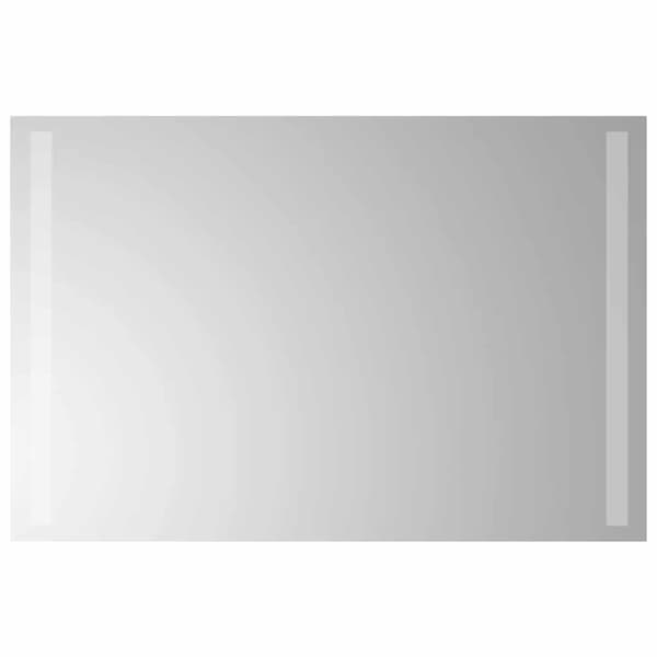 vidaXL Badrumsspegel med LED, 60x40 cm