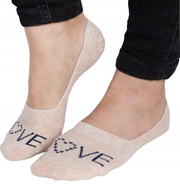 YO! bomuldsstrømper beige love 31/34