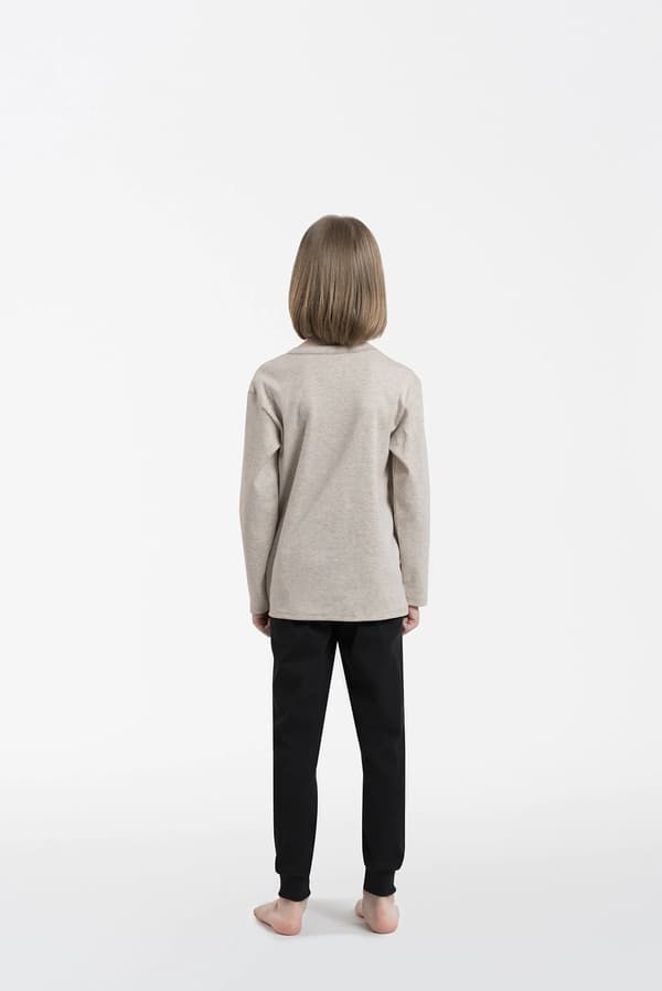 Zermat barnpyjamas långärmad, långbyxor 6 år