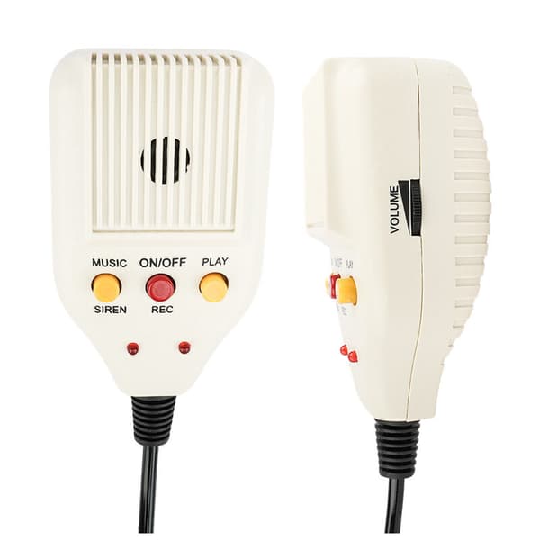 DNA MEGA2 megafon 50W stemmeforsterker sirene USB Bluetooth AUX microSD
