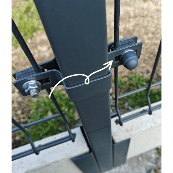 Skruedæksel M14/22 50 stk. sort