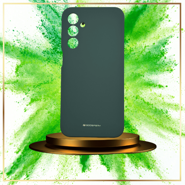 Mercury Silikone Etui til Galaxy A25 5G, Grøn