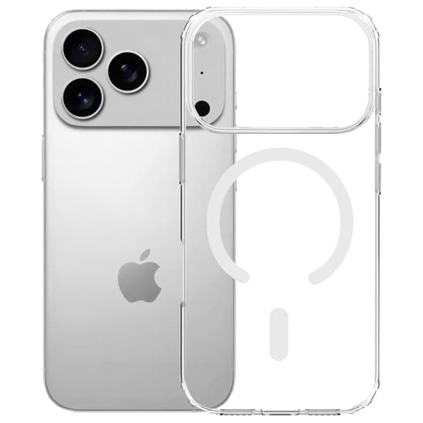 3MK Armor MagCase för iPhone 17 Pro Max, Transparent