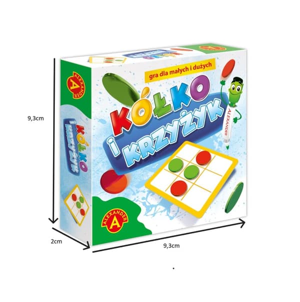 Kryds og Tic-Tac-Toe. Brætspil. Alexander