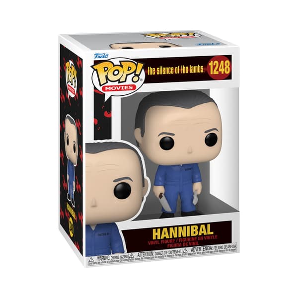 Funko POP Lammens tystnad 1248 Hannibal samlarfigur