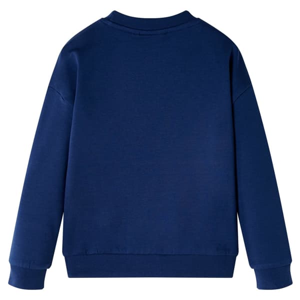 Børnesweatshirt, marineblå, 128