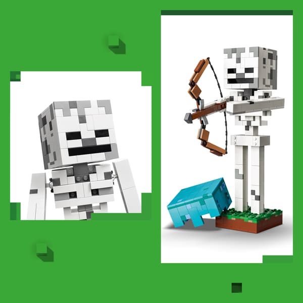 LEGO Minecraft Skelett Set 502 Bitar (21594)