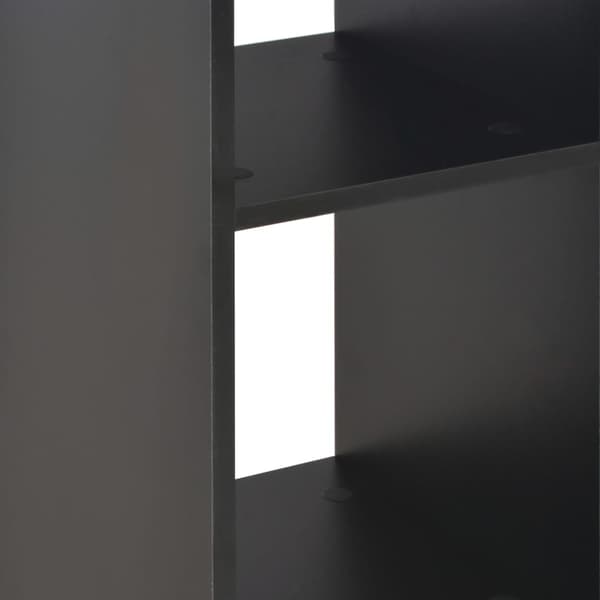 vidaXL barbord, sort, 60 x 60 x 110 cm
