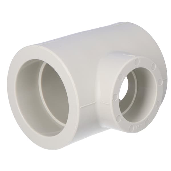 Reduktions-T-stykke PP-R - 90/63/90