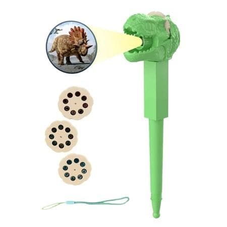 Dinosaurpen med projektor, refills, billeder