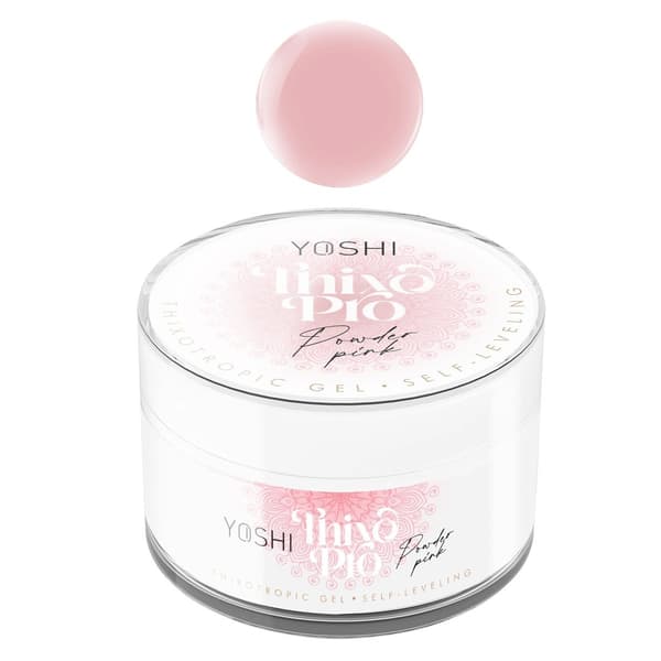 Yoshi Thixo Pro Builder Gel - Pudderrosa 50ml
