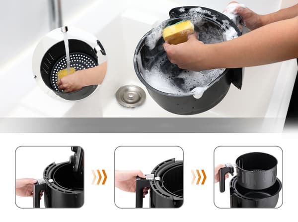 BUFALA 3,5L 1400W Airfryer