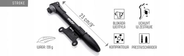 CYKELPUMP FÖR MINI STROKE METEOR-CYKLAR