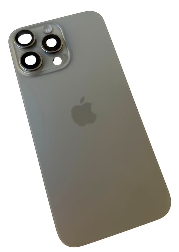 ORG Plecki Grade A original bakskal till Apple iPhone 16 Pro Max Natural