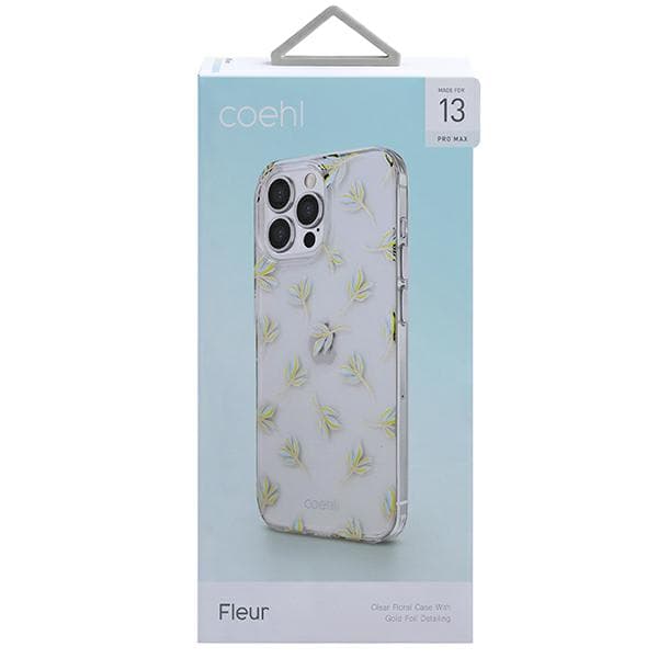 UNIQ Coehl Fleur-cover til iPhone 13 Pro Max, blå