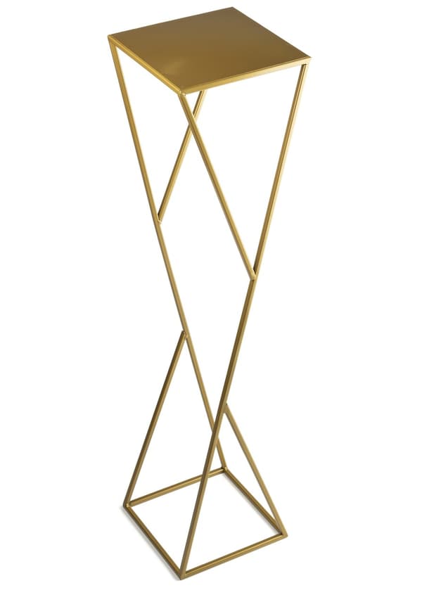 Moderni LOFT-kukkateline, kulta, 100 cm