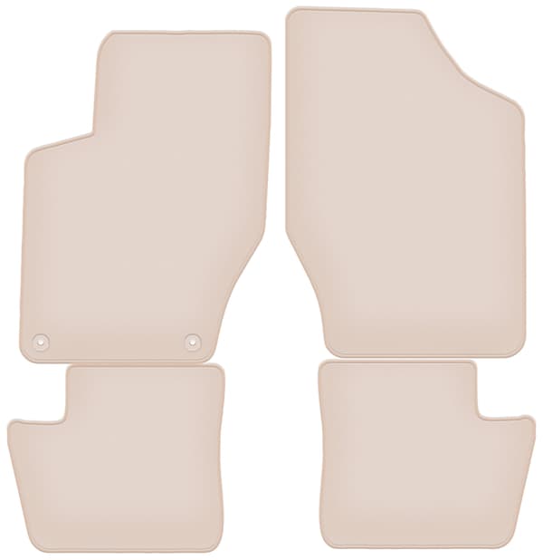 PREMIUM beige gulvmåtter til: Citroën DS4 hatchback 2011-2015