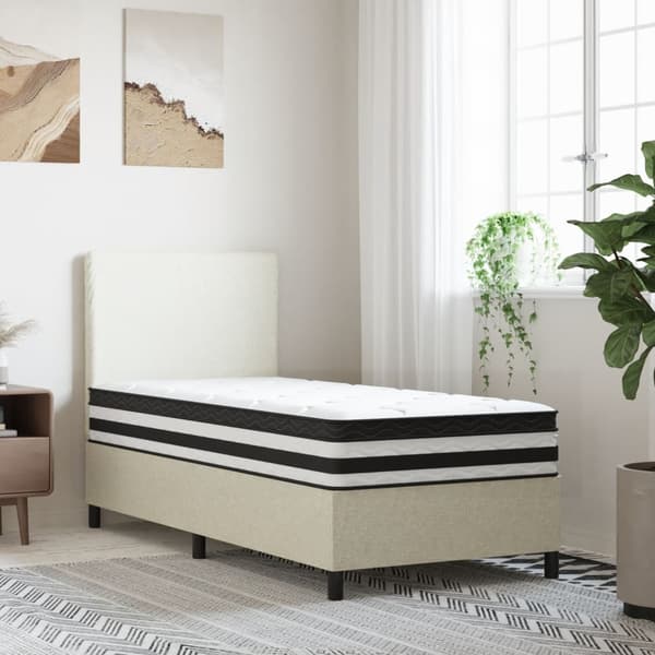 vidaXL Pocketresårmadrass, Mediumfasthet, 70x200 cm