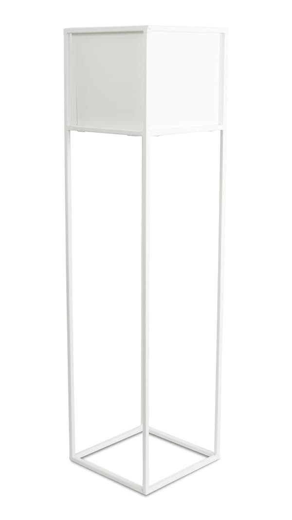 Modern vit blomställning 90 cm